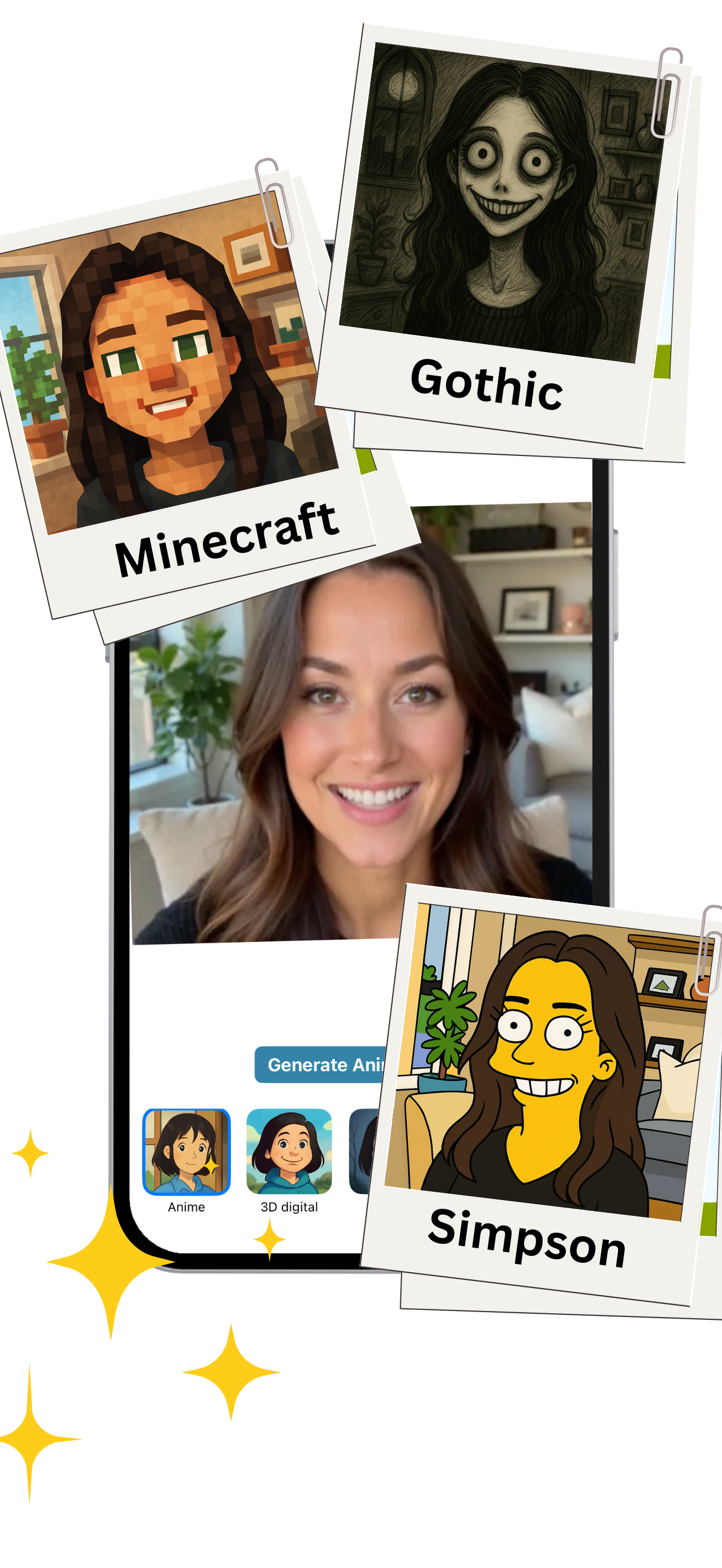 TOONYSELF App Screenshot - Cartoon Photo Transformation